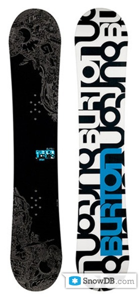 burton custom snowboard 2008