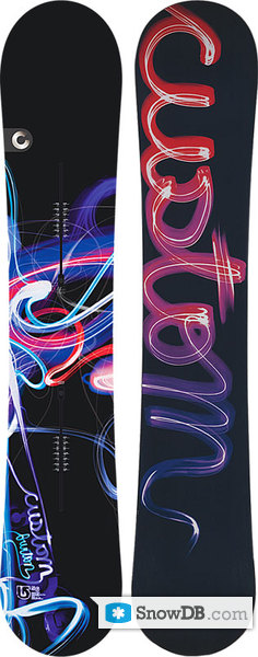 Automatisch privaat rietje Snowboard Burton Custom 2008/2009 :: Snowboard and ski catalog SnowDB.com