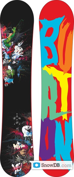 Snowboard Burton Blunt 2010/2011 :: Snowboard and ski catalog 