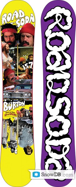 Snowboard Burton Road Soda 2010 2011 Snowboard and ski catalog