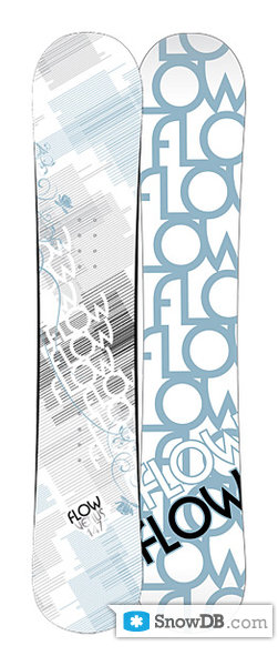 Snowboard Flow Venus 2009/2010 :: Snowboard and ski catalog SnowDB.com