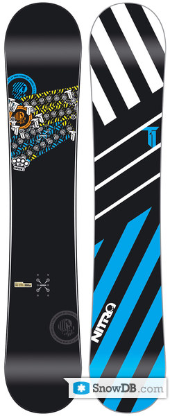 Snowboard Nitro T1 2007/2008 :: Snowboard and ski catalog SnowDB.com